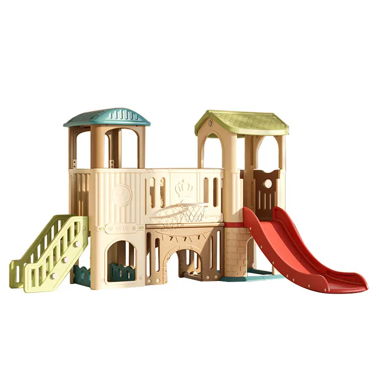 Kids Outdoor House With Slide - Hete Aanbieding: Kinder Speelhuis Buiten Kleine