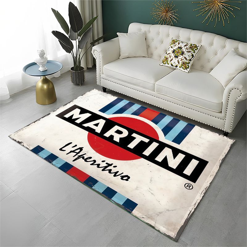 Kids Outdoor Area - Raceauto M-Martini Moto Antislip Vloerkleed voor