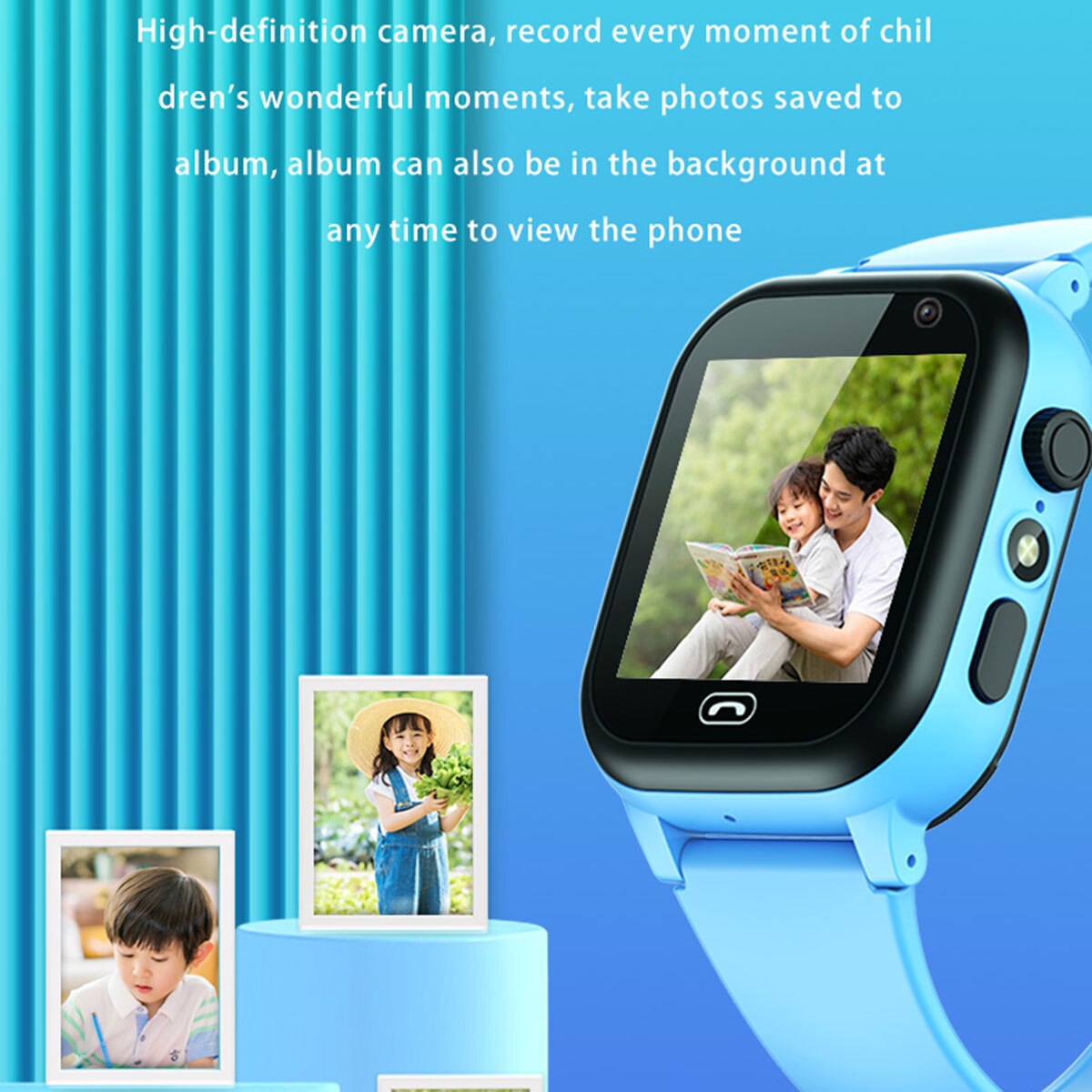 Kids Outdoor Music - Kinder Smart Watch Sos Call Outdoor