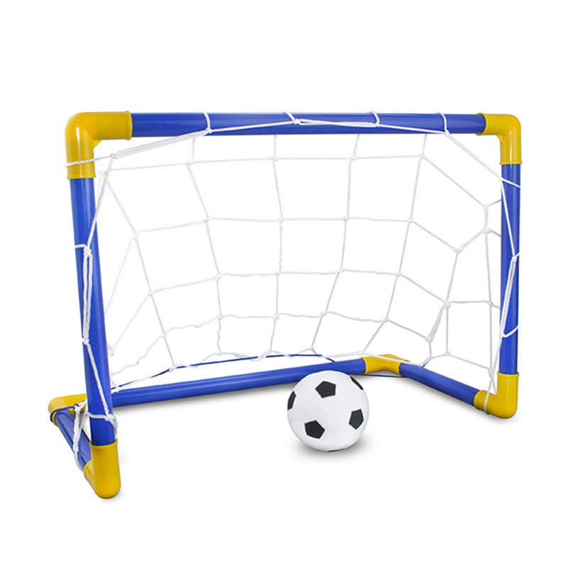 Kids Outdoor Frame - Mini Opvouwbare Voetbaldoel Netto Plastic Voetbal