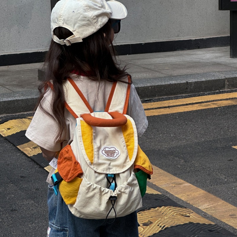 Kids Outdoor Backpack - Kleurblokken rugzakken voor kinderen (jongens en