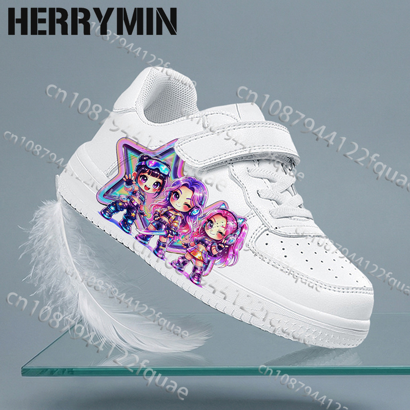 Kids Outdoor Music - Geschikte outdoor-activiteiten Kinderen Witte Casual Sneakers