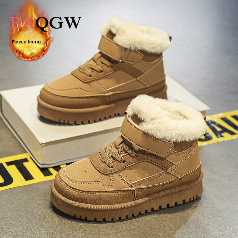 Kids Outdoor Boots - Kinderen Winter Outdoor Katoenen Laarzen Kindersneeuwlaars