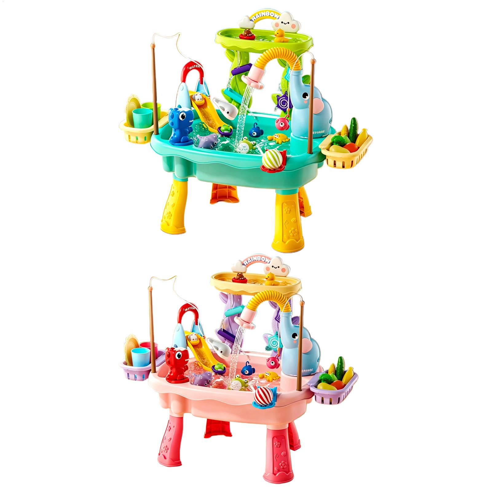 Kids Outdoor Sink - Geüpgradede waterbak voor peuters, keuken speelgoed,