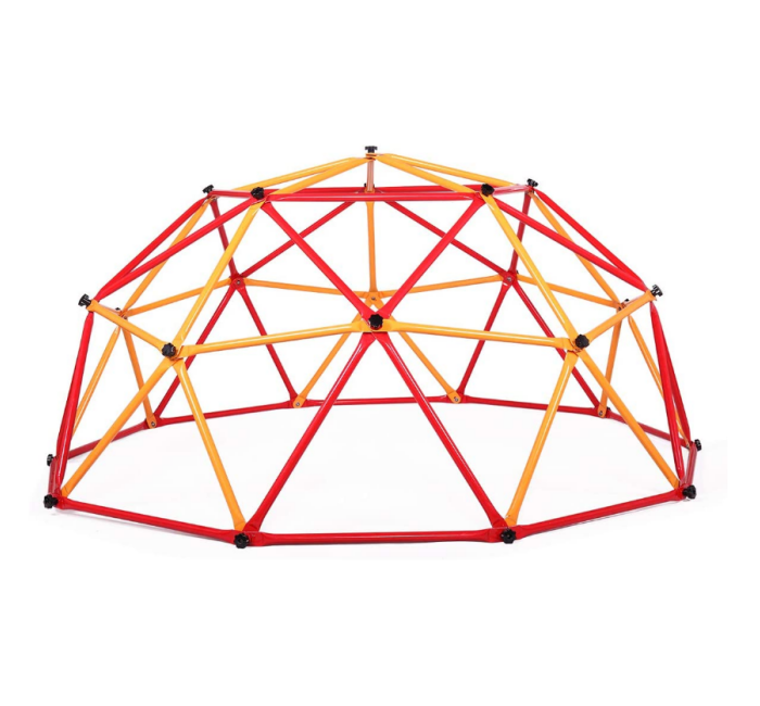 Kids Outdoor Jungle Gym Dome - Geometrische Koepelklimmer Buitenspeeltoestel Jungle Gym voor