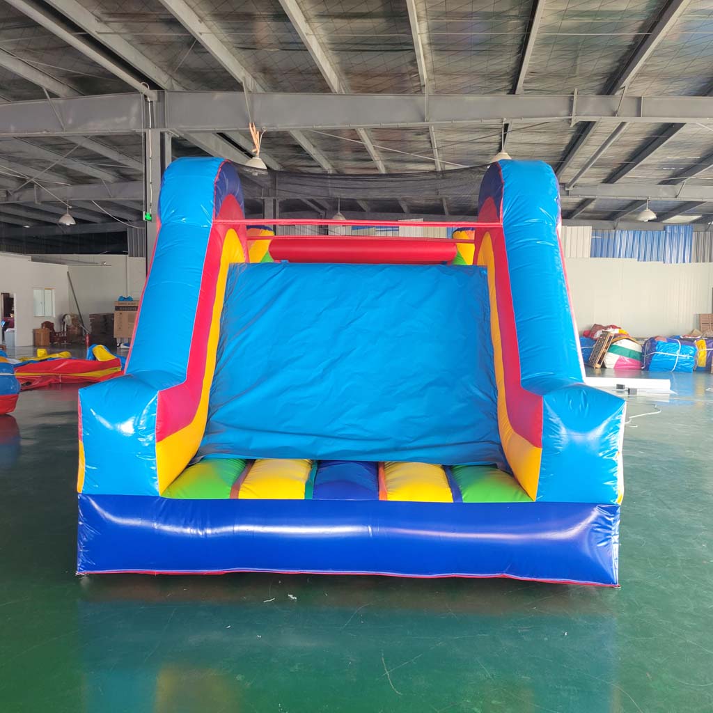 Kids Outdoor House With Slide - Reuze commerciële opblaasbare hindernisbaan springkasteel met