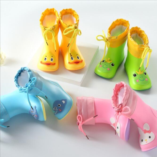 Kids Outdoor Boots - Kinder Regenlaarzen Jongen Meisje Effen Kleur