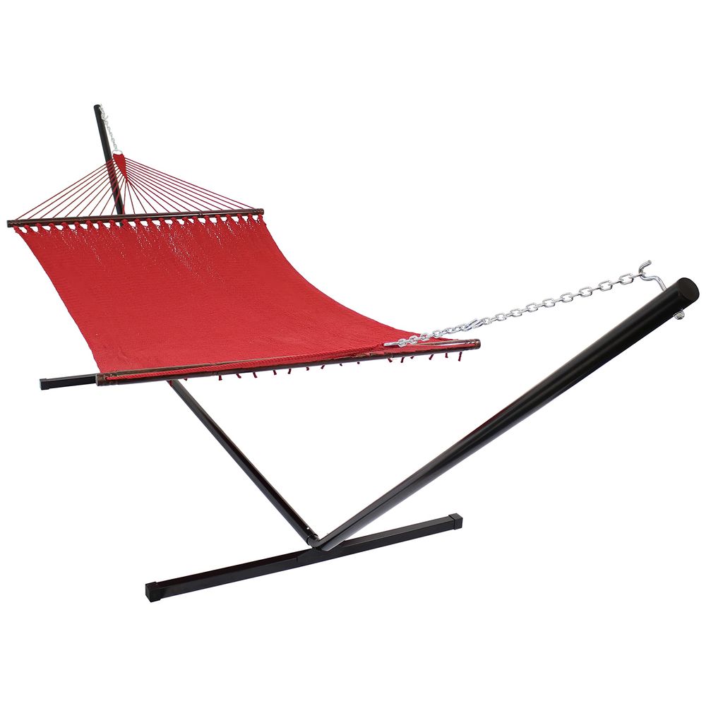 Kids Outdoor Jungle Gym Dome - 13FT Klimkoepel met hangmat en schommel,