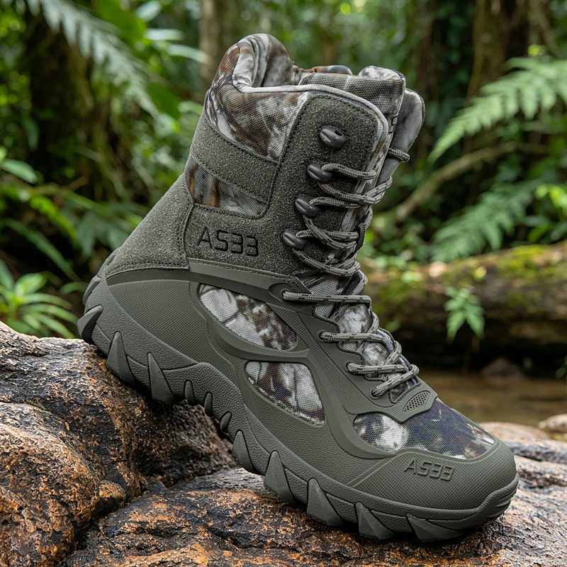 Kids Outdoor Boots - Heren Tactische Laars Outdoor Ultralichte Veiligheids