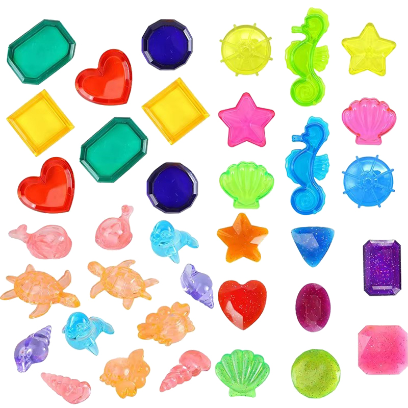Kids Outdoor Clubhouse - Kinderen Gekleurde Plastic Gem Speelgoed Duikspellen