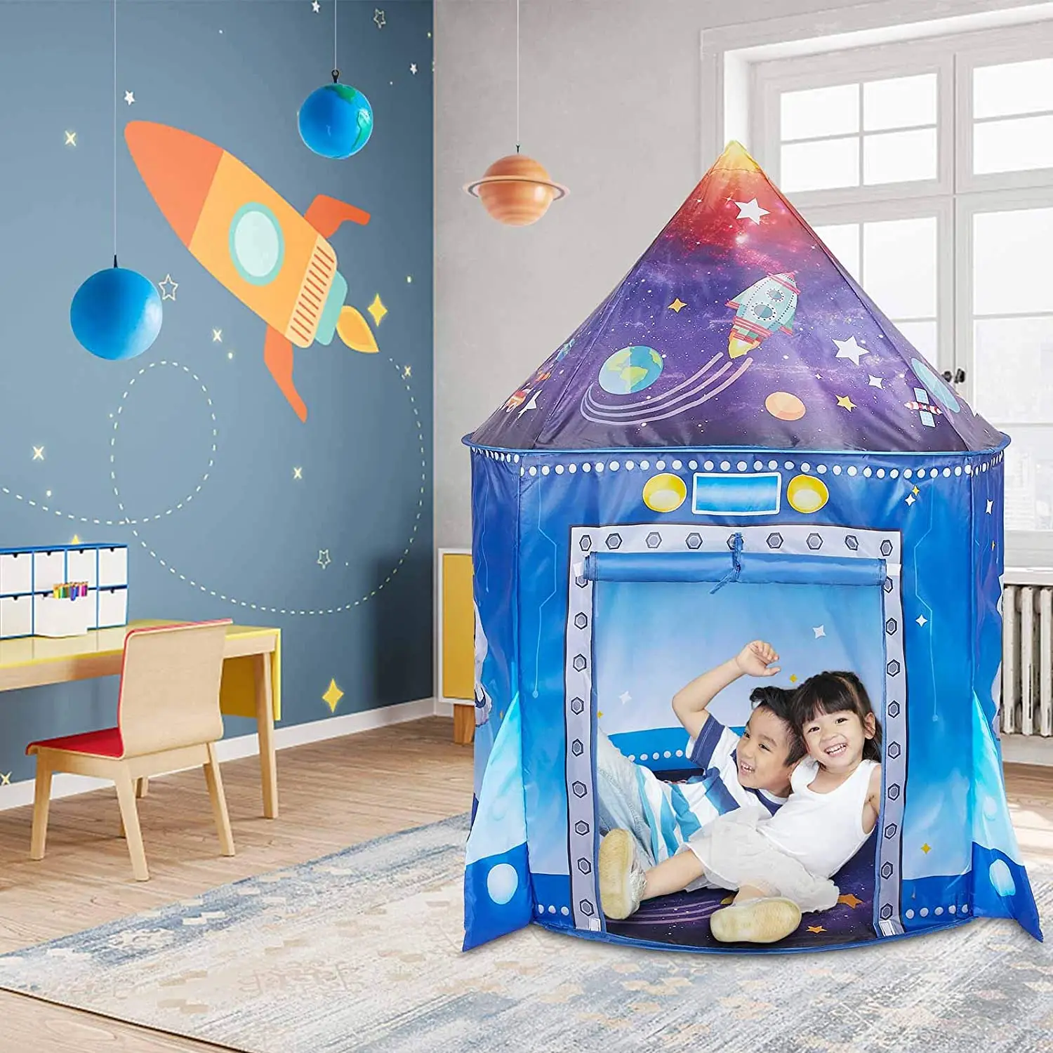 Raketvliegtuig kinder tent opk - Kids Outdoor Tent recensie en prijs