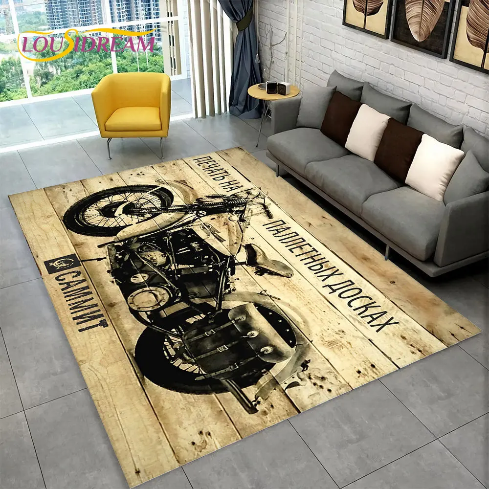 3D Retro Vintage motorfiets ge - Kids Outdoor Clubhouse recensie en prijs