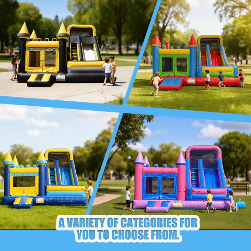 Commerciële springkasteel kleu - Kids Outdoor House recensie en prijs