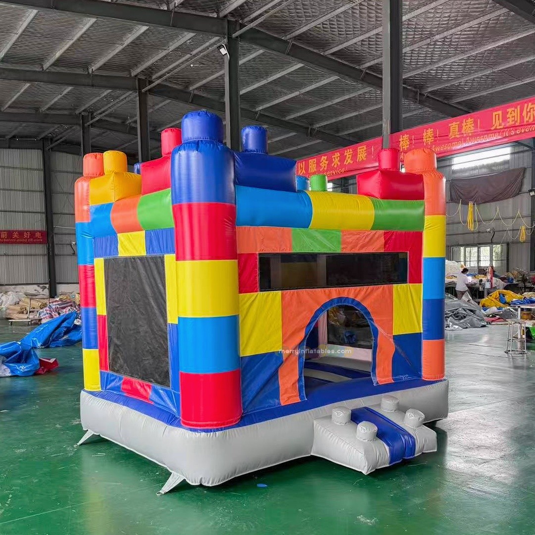 Kids Bounce House Springkastee - Kids Outdoor House With Slide recensie en prijs