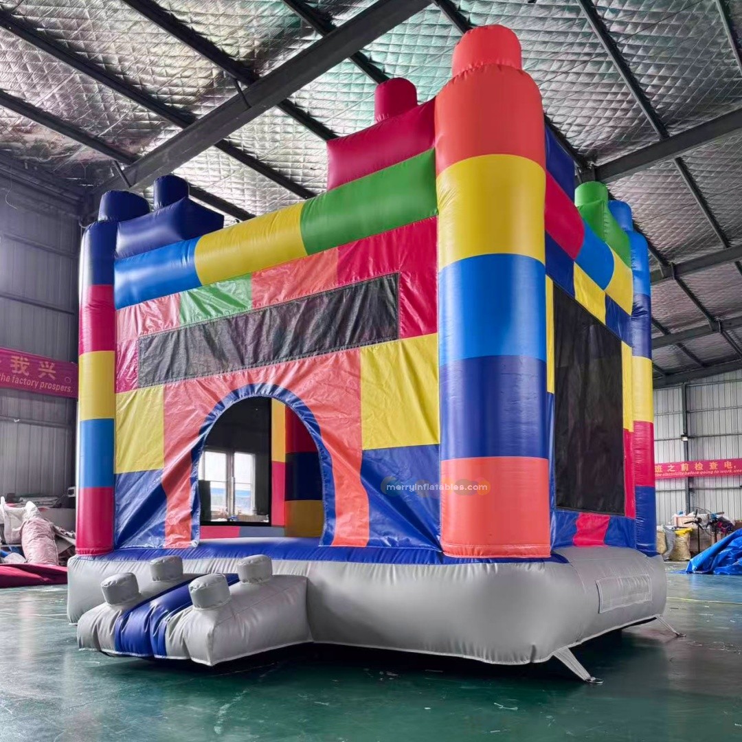 Kids Bounce House Springkastee - Kids Outdoor House With Slide recensie en prijs