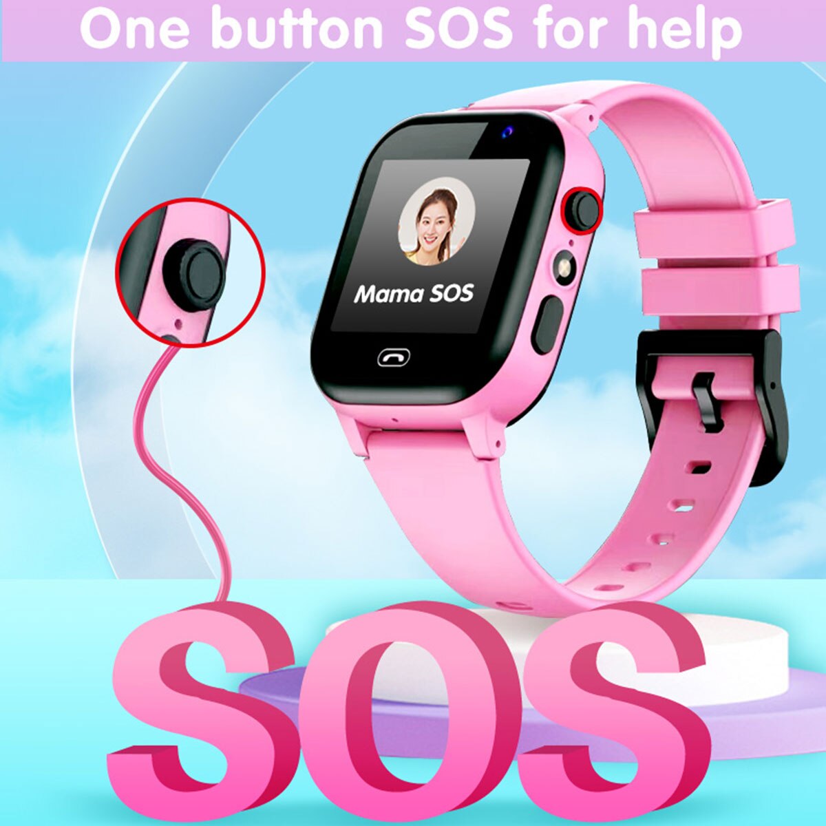 Kinder Smart Watch Sos Call Ou - Kids Outdoor Music recensie en prijs