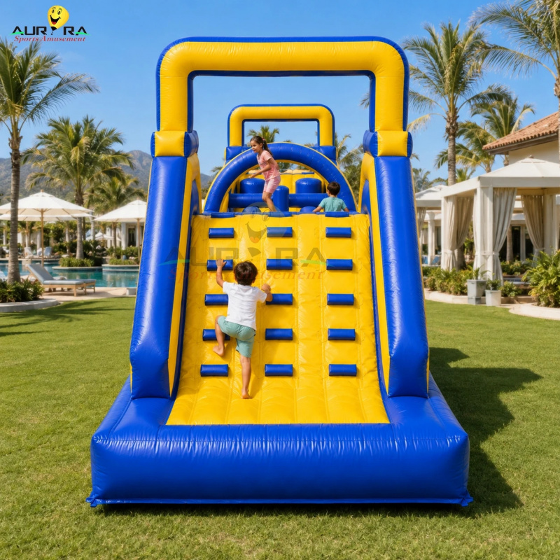 Nieuwe stijl opblaasbaar sprin - Kids Outdoor House recensie en prijs