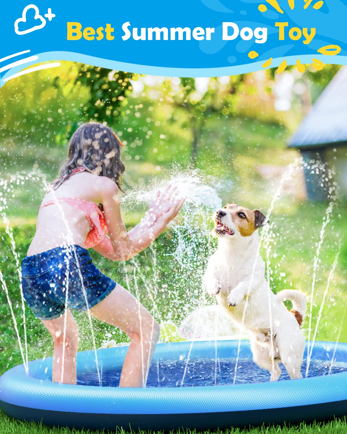 Honden Splash Pad Dikke Sprink - Kids Outdoor Clubhouse recensie en prijs