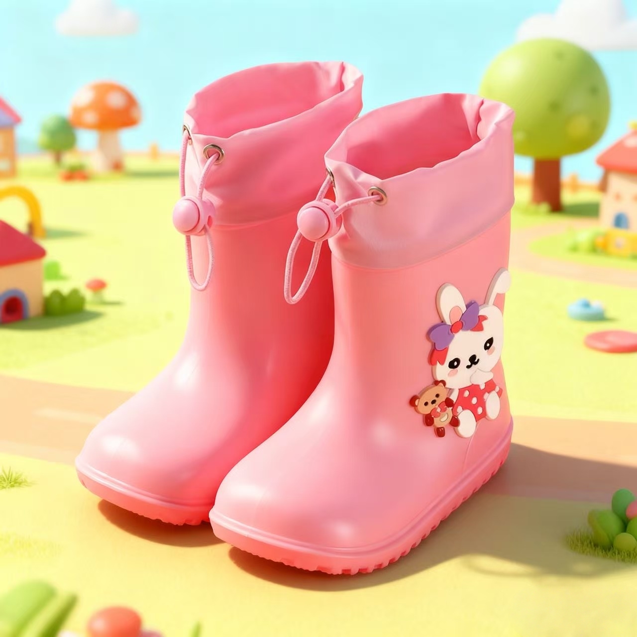 Schattige konijnenregenlaarzen - Kids Outdoor Boots recensie en prijs
