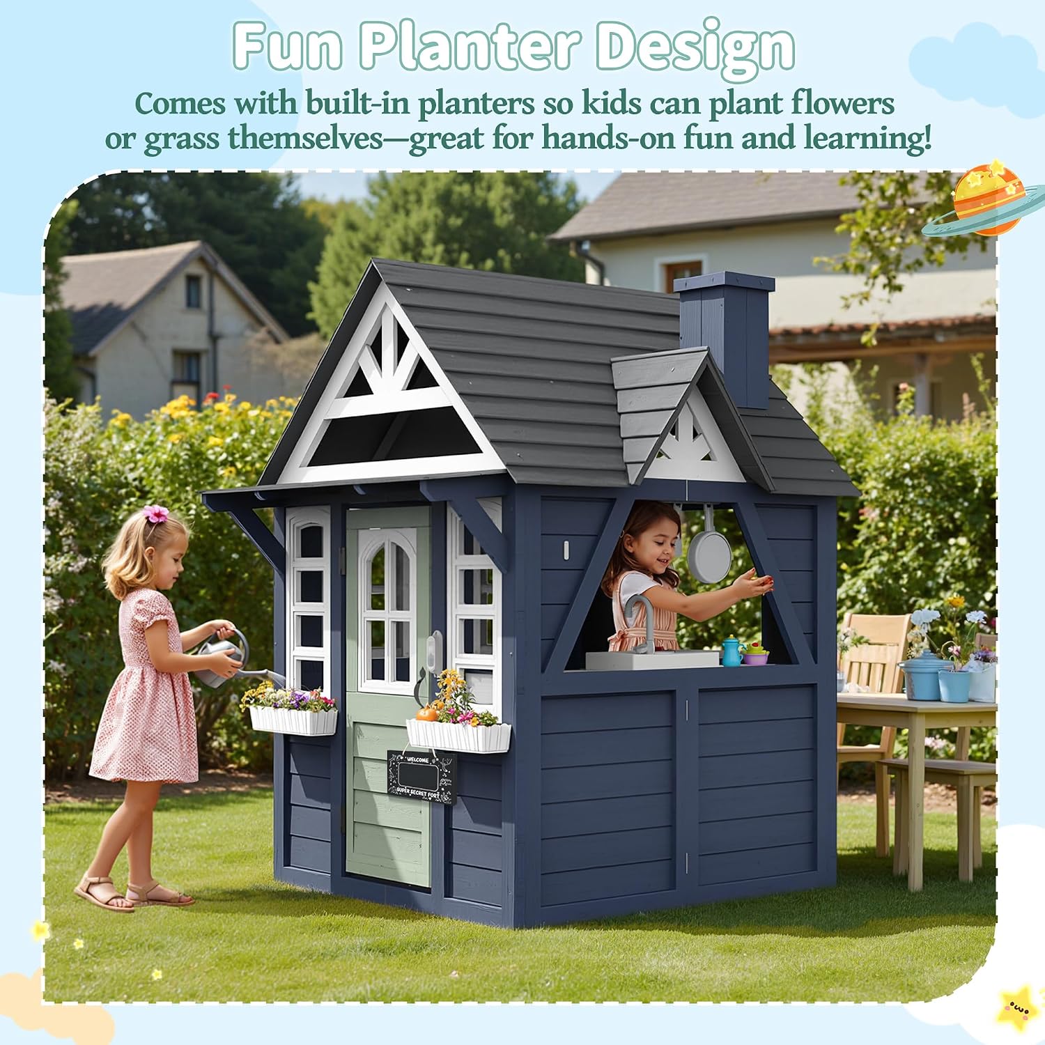 Buitenspeelhuis voor kinderen, - Kids Outdoor Sink recensie en prijs