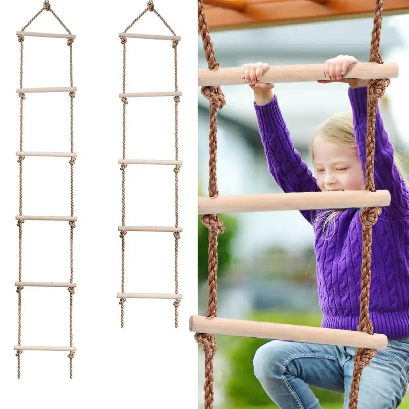 Kinderen Houten Ladder Outdoor - Kids Outdoor Ladder recensie en prijs