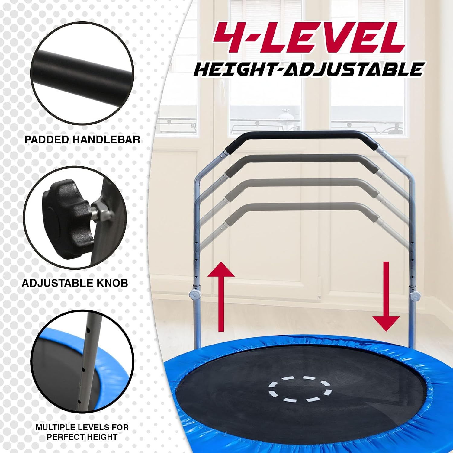Kleine trampoline voor oefenin - Mini Trampoline Spring recensie en prijs