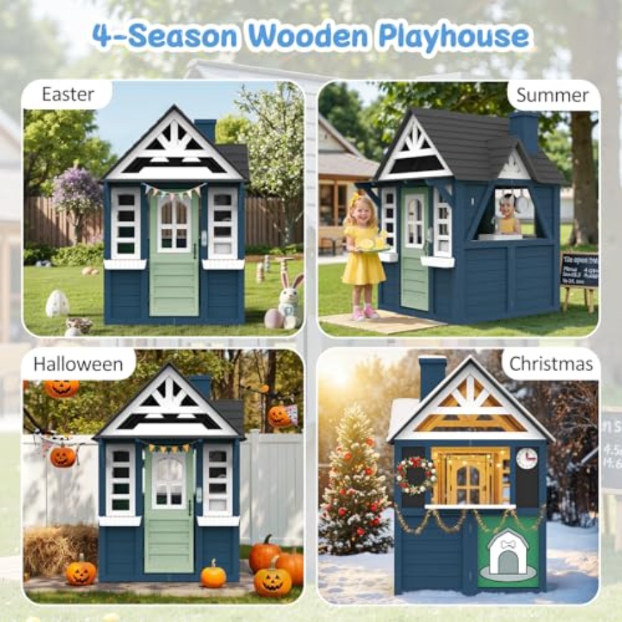 Buitenspeelhuis voor kinderen: - Kids Outdoor Kitchen recensie en prijs