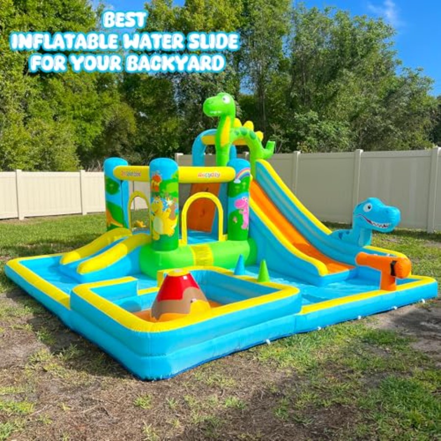 Opblaasbare waterglijbaan voor - Kids Outdoor House recensie en prijs