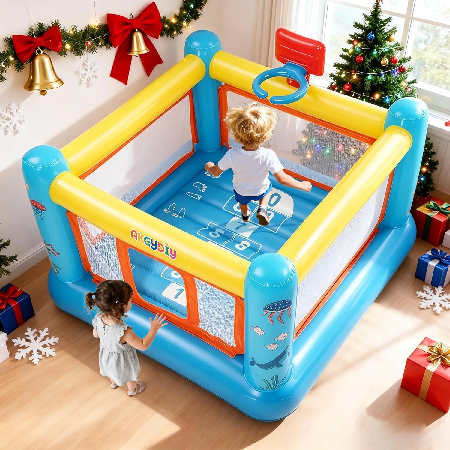 Springkasteel, opblaasbaar PVC - Kids Outdoor House recensie en prijs