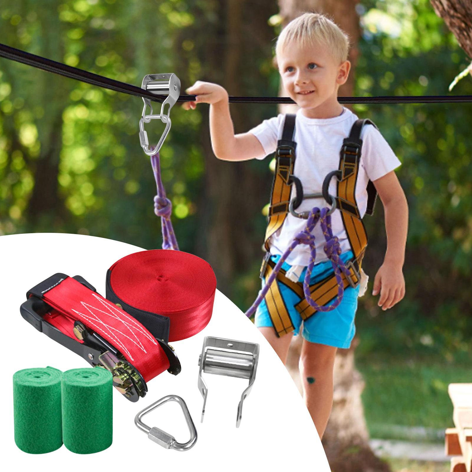 Zipline voor kinderen, evenwic - Kids Outdoor Zipline recensie en prijs