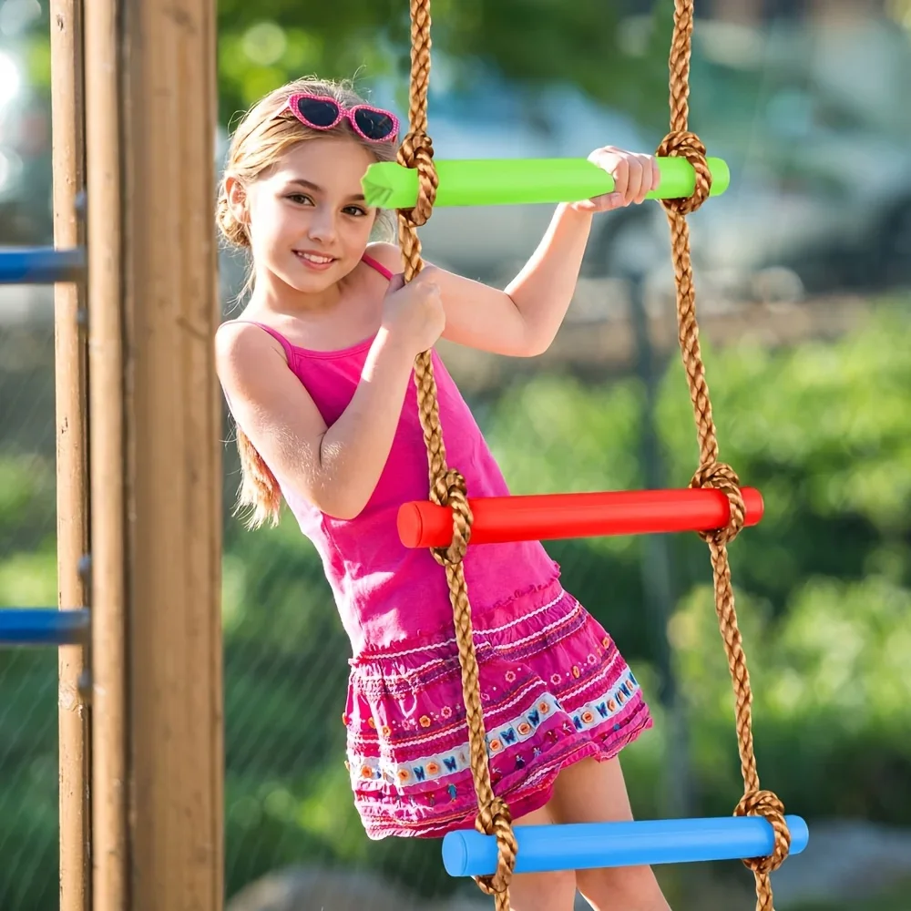 1 stuk kleurrijke klimladder v - Kids Outdoor Ladder recensie en prijs