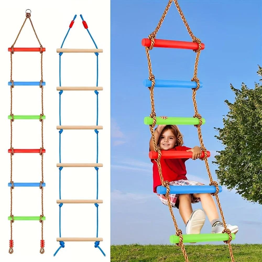 1 stuk kleurrijke klimladder v - Kids Outdoor Ladder recensie en prijs