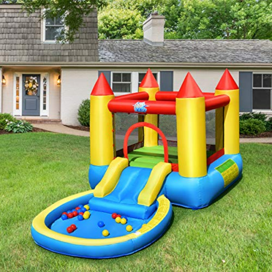 Opblaasbare springkasteel voor - Kids Outdoor Area recensie en prijs