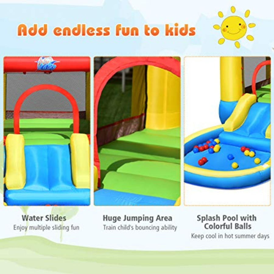 Opblaasbare springkasteel voor - Kids Outdoor Area recensie en prijs