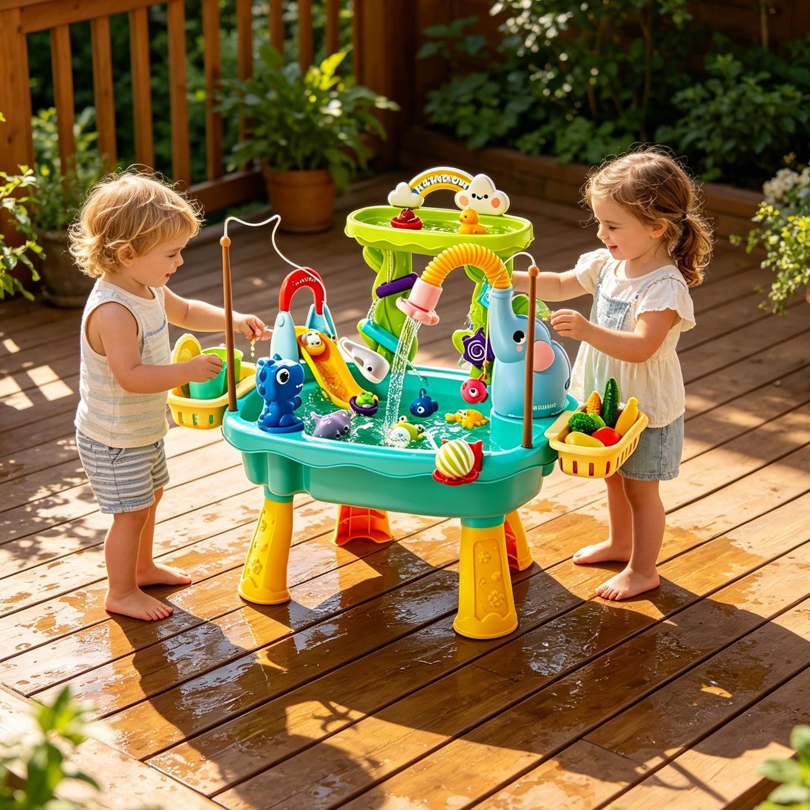 Geüpgradede waterbak voor peut - Kids Outdoor Sink recensie en prijs