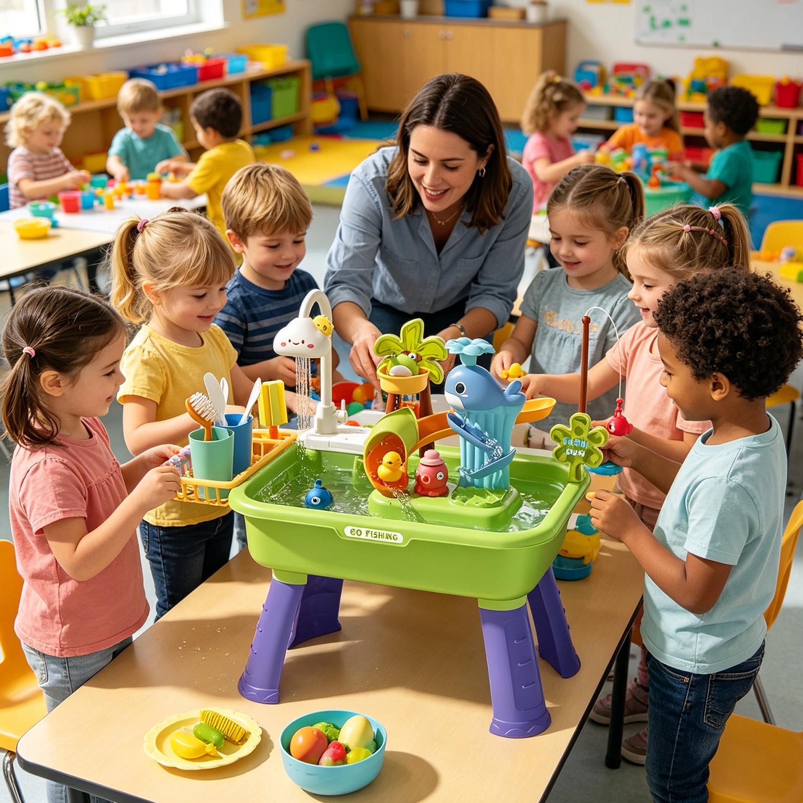 Watertafel voor kinderen met p - Kids Outdoor Sink recensie en prijs