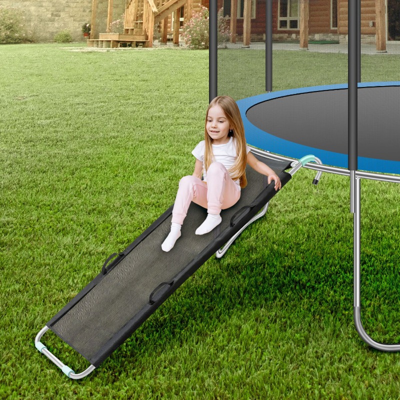 Speelgoedtrampoline met glijba - Kids Outdoor Ladder recensie en prijs