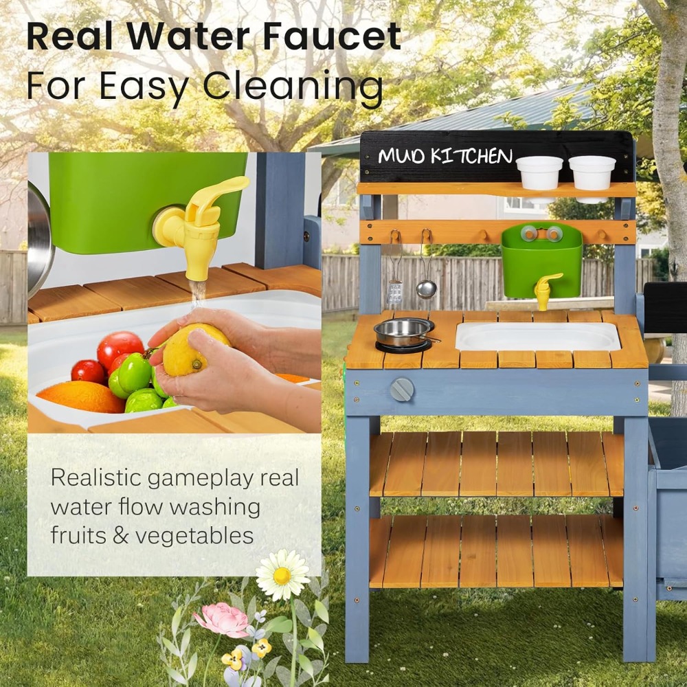 US Shipping Modderkeuken voor  - Kids Outdoor Sink recensie en prijs