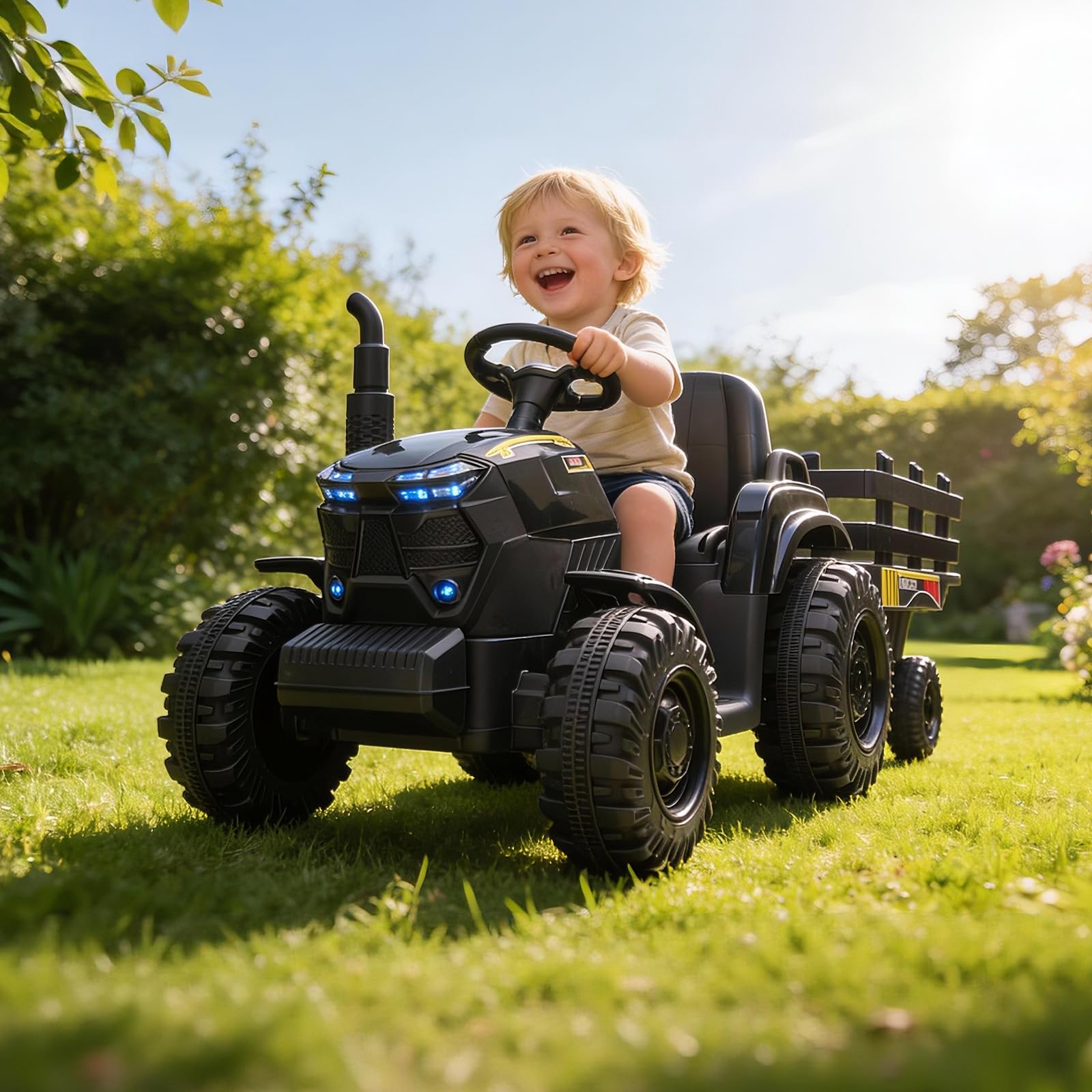 12V Kinder Tractortje met Aanh - Kids Outdoor Music recensie en prijs