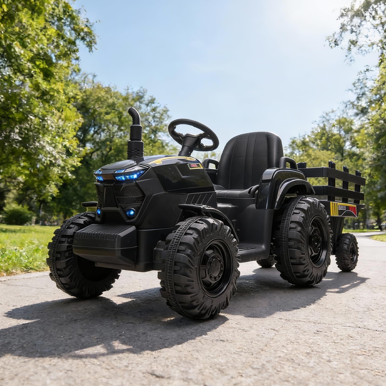12V Kinder Tractortje met Aanh - Kids Outdoor Music recensie en prijs
