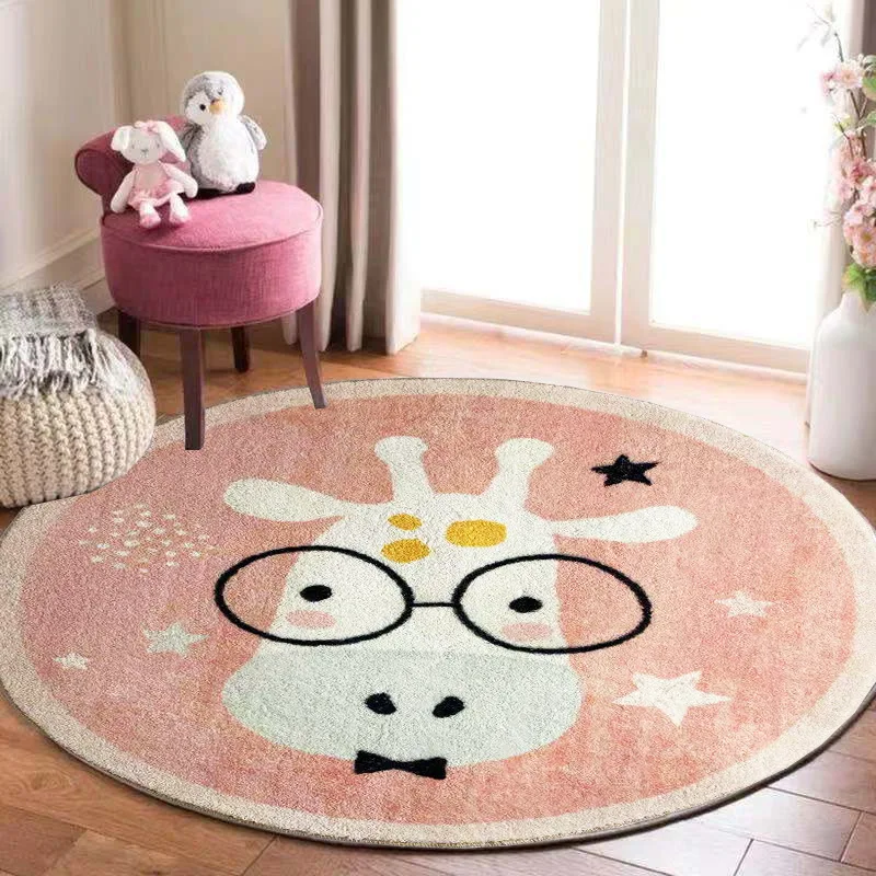 Cartoon Giraffe Ronde Mat Kind - Kids Outdoor Floor Cushions recensie en prijs