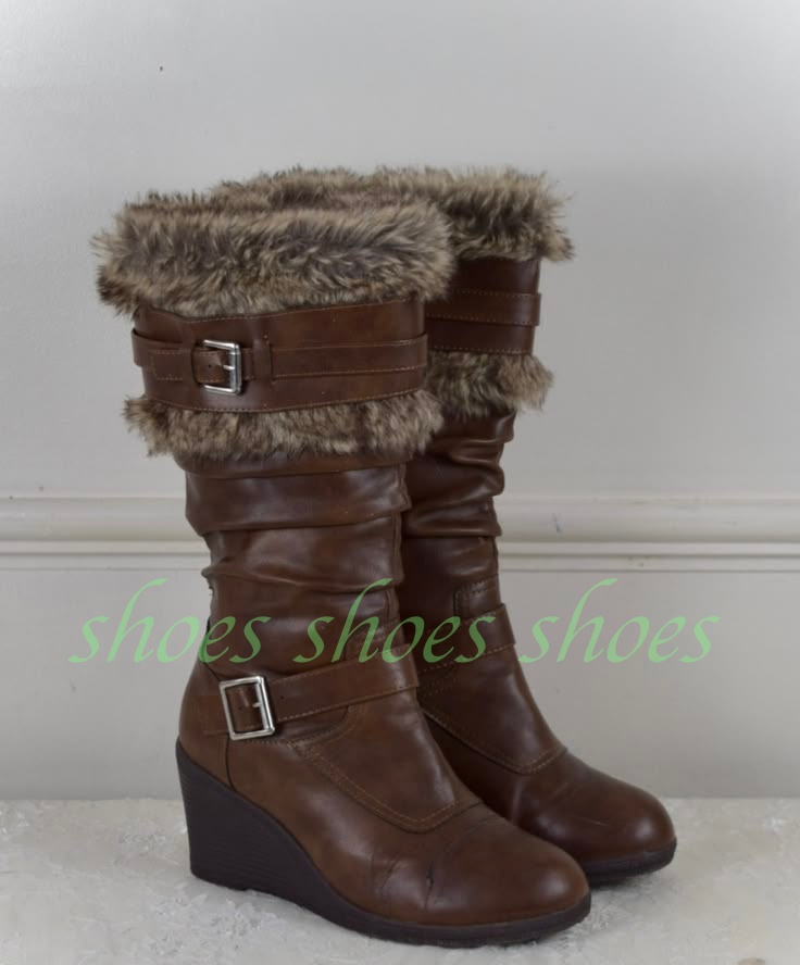 Dames Vintage Bruine Kunstbont - Kids Outdoor Boots recensie en prijs
