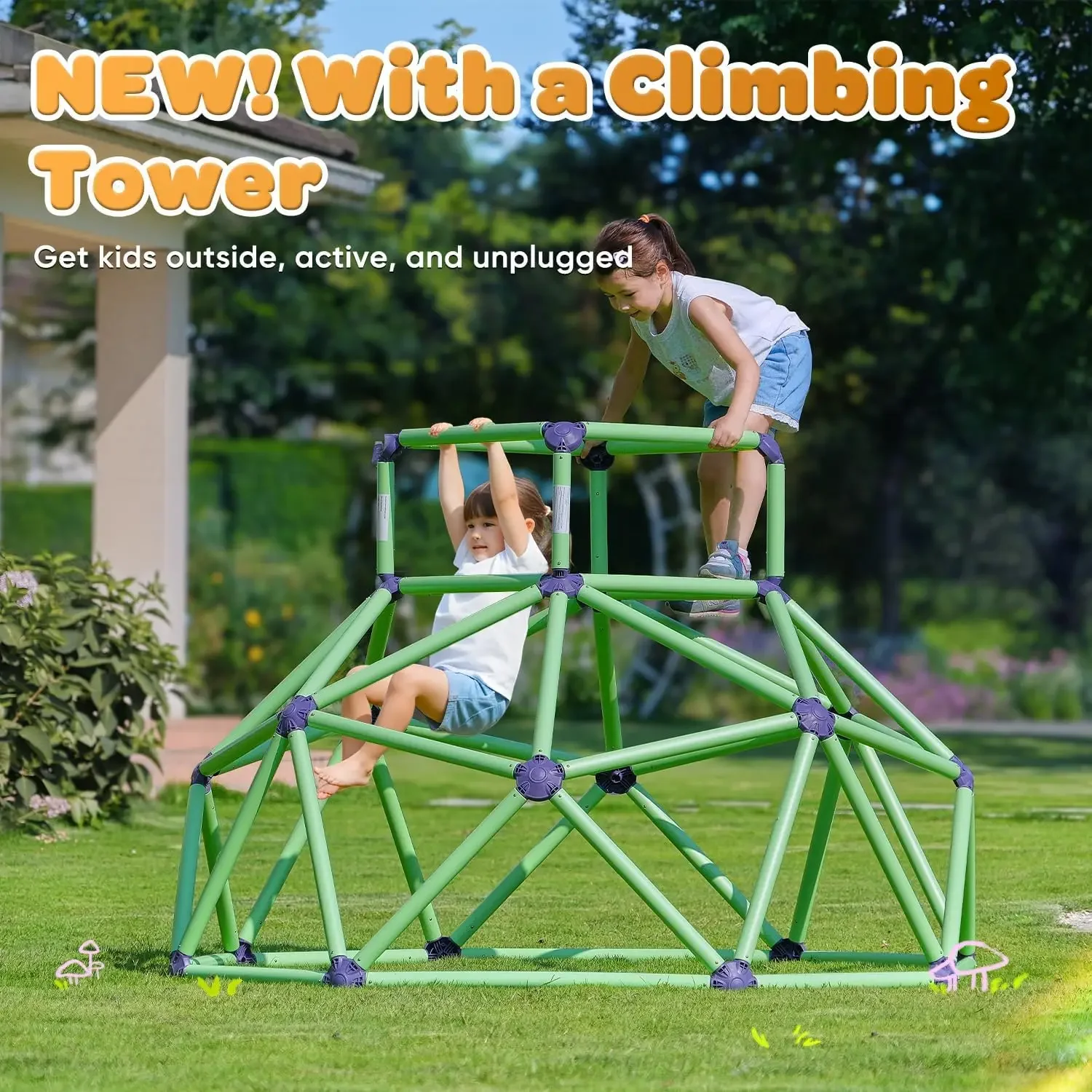 Zupapa Monkey Bars Climbing Do - Kids Outdoor Jungle Gym Dome recensie en prijs