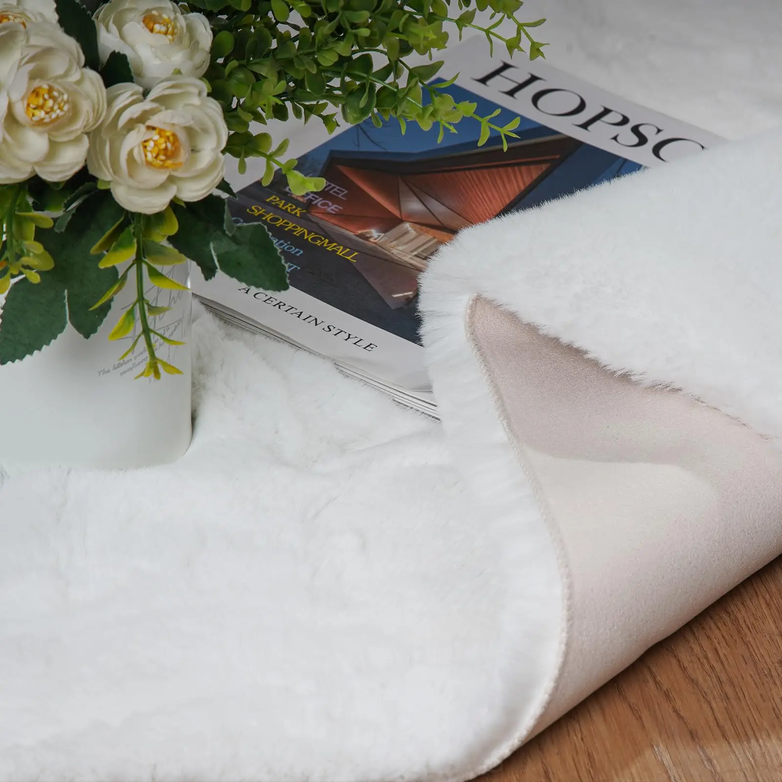 Ovaal Kunstkonijnenbontkleed U - Kids Outdoor Floor Cushions recensie en prijs