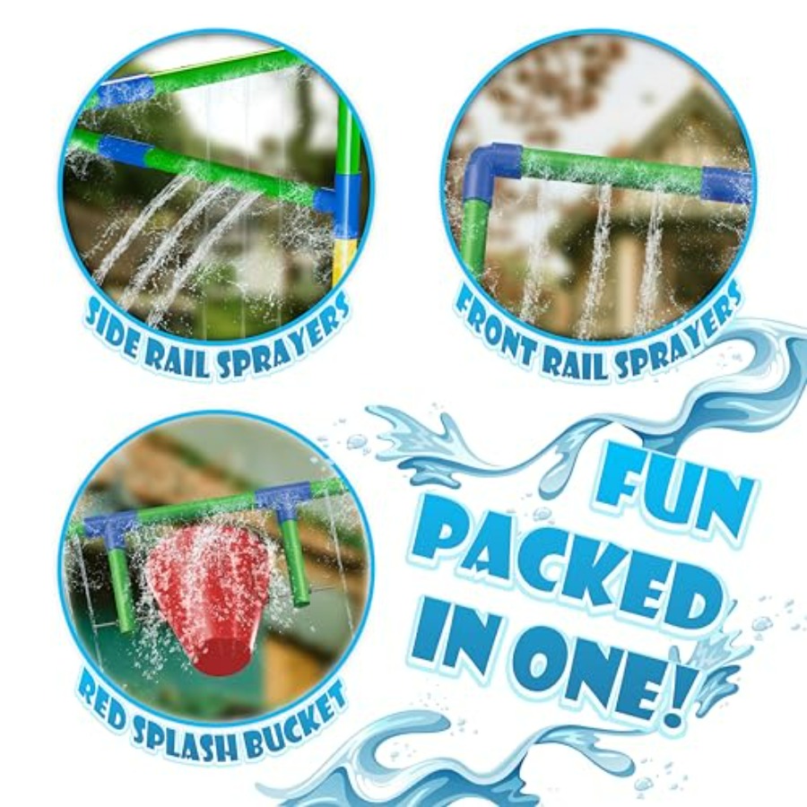 Buiten waterpark sproeiergatun - Kids Outdoor Tunnel recensie en prijs