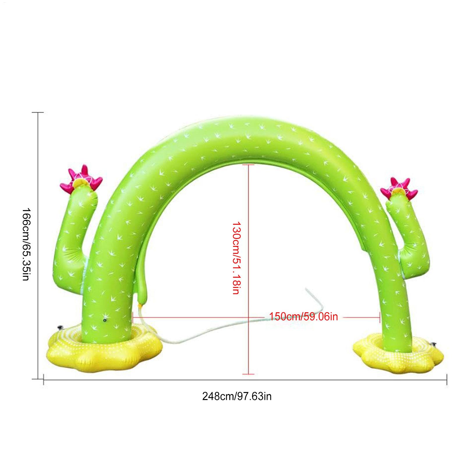 Opblaasbare cactus-sproeier vo - Kids Outdoor Tunnel recensie en prijs