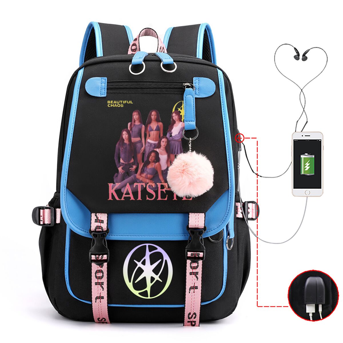 Katseye-rugzak Studentenrugzak - Kids Outdoor Backpack recensie en prijs