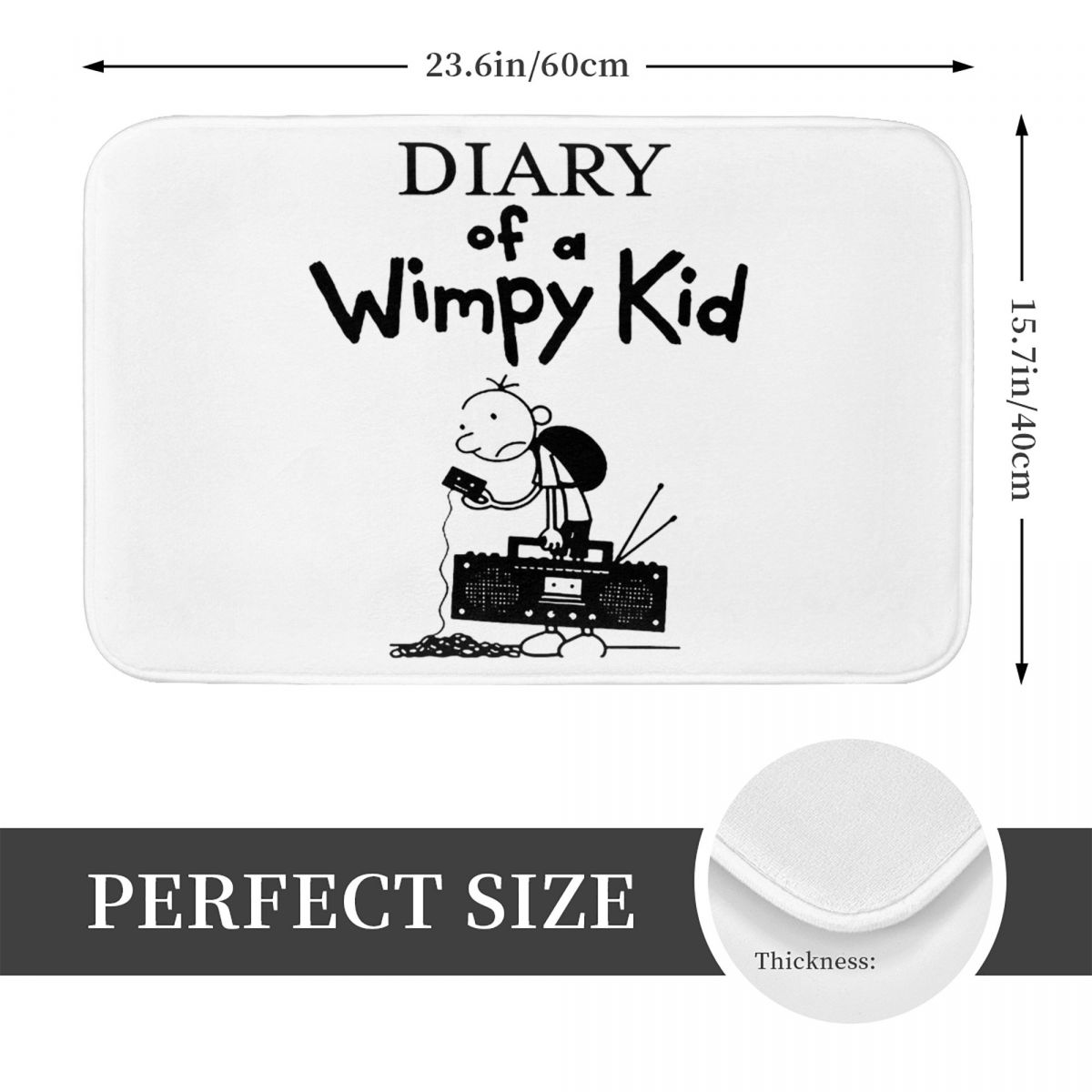 Diary Of A Wimpy Kid Antislip  - Kids Outdoor Floor Cushions recensie en prijs