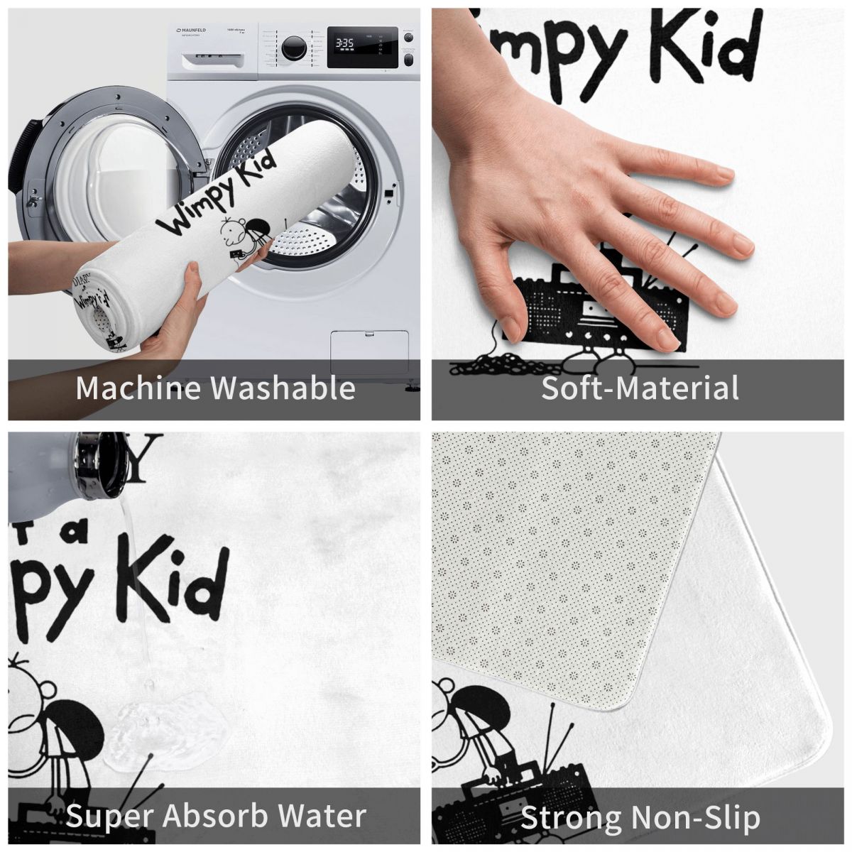 Diary Of A Wimpy Kid Antislip  - Kids Outdoor Floor Cushions recensie en prijs