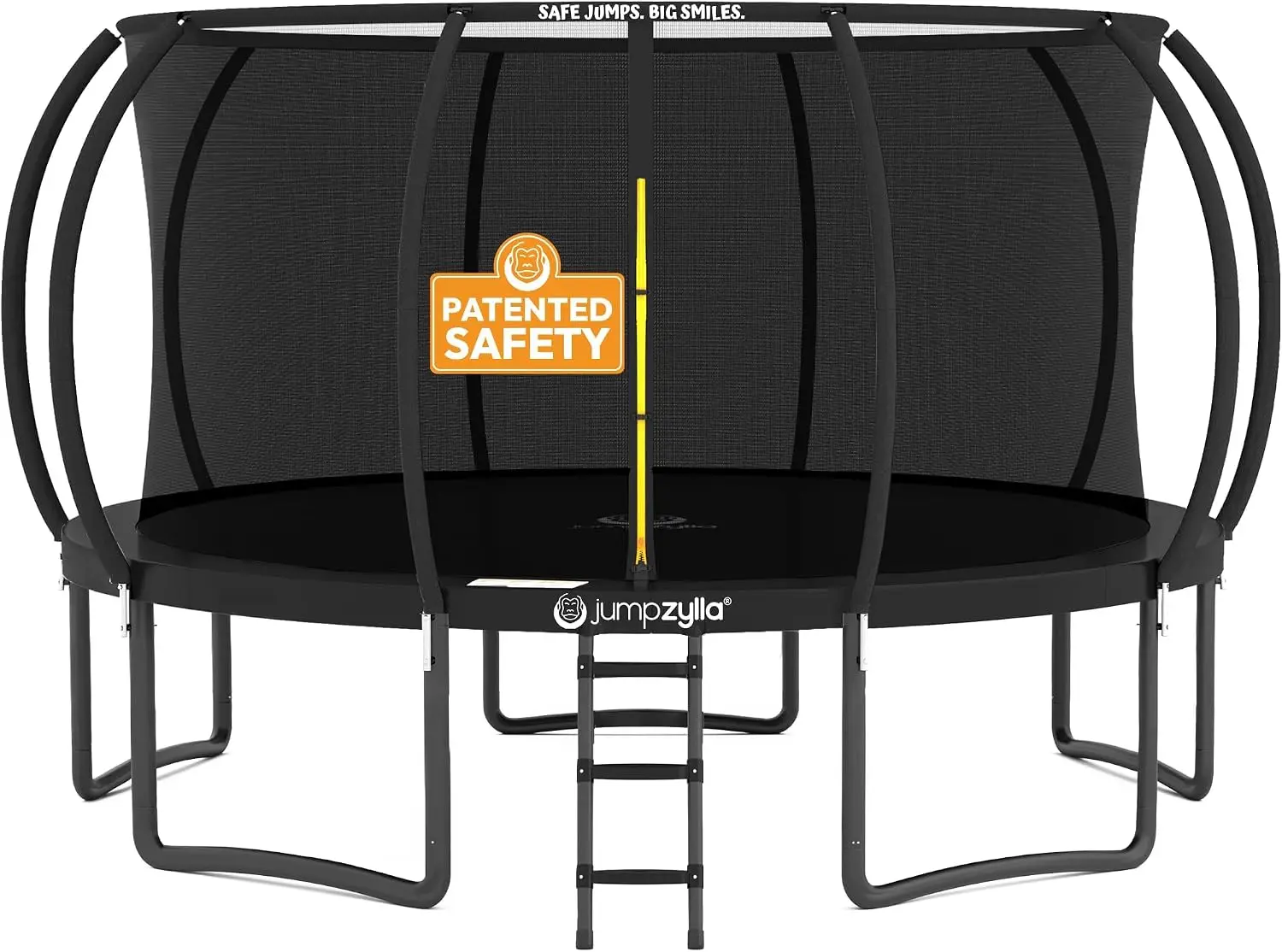 Buitentrampoline met veilighei - Kids Outdoor Ladder recensie en prijs